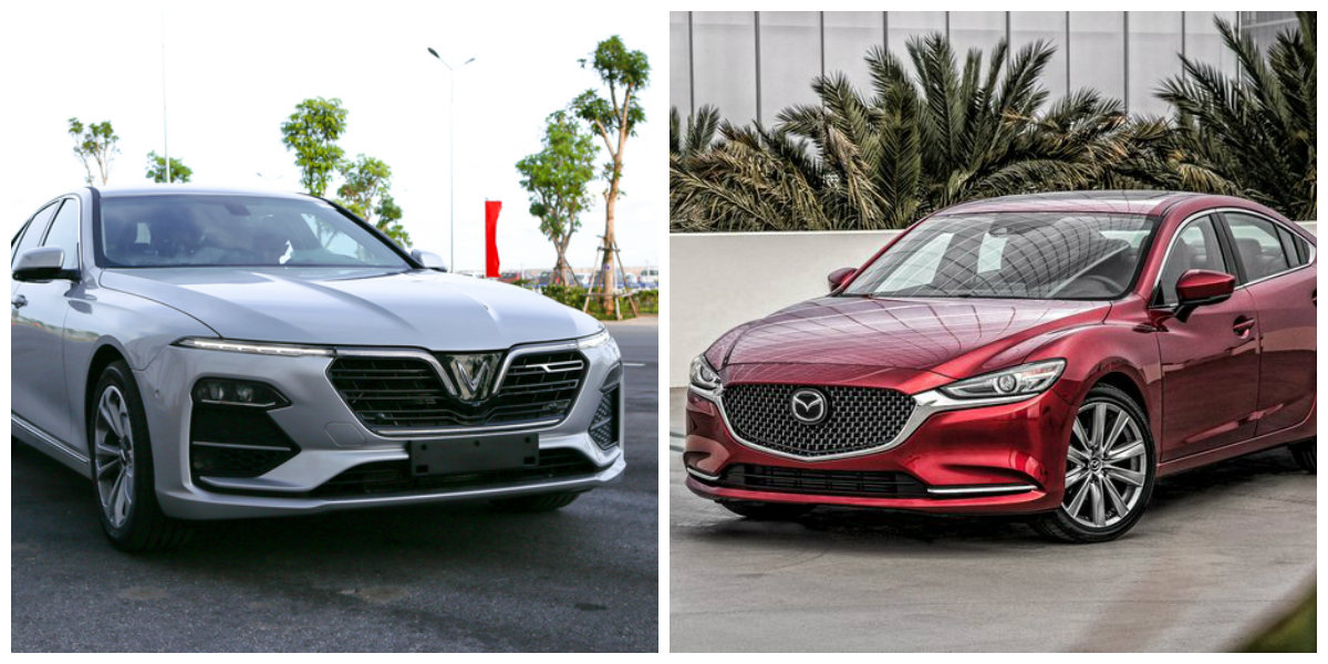 So sánh VinFast Lux A2.0 và Mazda 6: Xe Việt 'đấu' xe Nhật